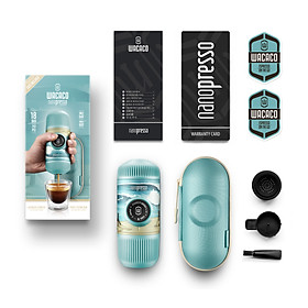 Máy pha cà phê Nespresso cầm tay Wacaco Nanopresso - Phiên bản giới hạn - Hàng Chính Hãng - Kèm hộp chống sốc
