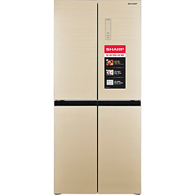 Tủ lạnh Sharp Inverter 362 lít SJ-FX420VG-CH - Hàng chính hãng [Giao hàng toàn quốc] 