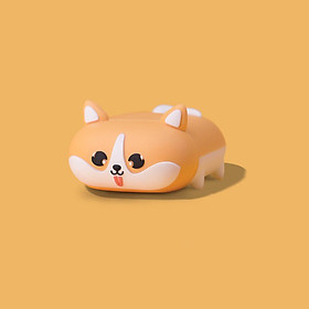 Mua Bao Case Cho Airpods 1/ Airpods 2 Hình Chó Husky  Chó Cori  Mèo Xám
