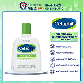 Sữa dưỡng ẩm cho da nhạy cảm Cetaphil Moisturizing Lotion 200ml