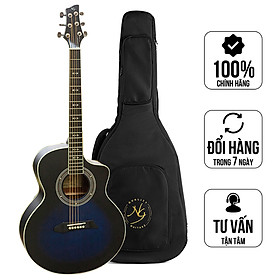 Đàn Guitar Acoustic Notherly Gale Star Chính Hãng ( Solid Top) - Tăng Kèm Bao Đàn Chính Hãng 6 Lớp , Capo, Pick, Ty Chỉnh Cần