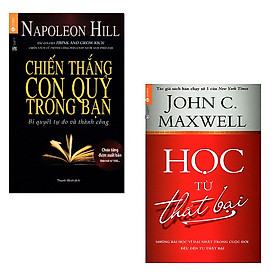 Bộ 2 cuốn sách vươn lên sau thất bại: Chiến Thắng Con Quỷ Trong Bạn - Học Từ Thất Bại
