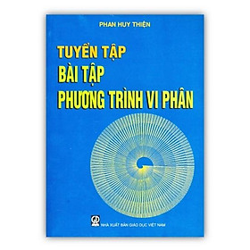 Sách - Tuyển tập bài tập phương trình vi phân (DN)