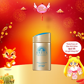 [ANESSA] Sữa Chống Nắng Dưỡng Cho Da Dầu Hoàn Hảo Chứa SPF50+ PA++++ Perfect UV Sunscreen Skincare Milk 60ml/20ml