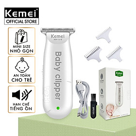 Tông đơ cắt tóc mini Kemei KM-1319 chuyên dụng cắt tóc cho bé