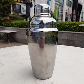 Shaker pha chế, chât liêu inox 304, dung tích 550 ml, dùng trong pha chế trà sữa cà phê cocktail