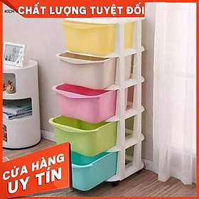 Tủ nhựa đa sắc 5 tầng 