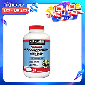 Thực phẩm chức năng bổ sung cho Xương Khớp. Kirkland Glucosamine HCl