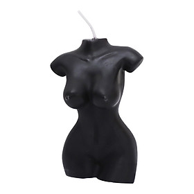 Hình ảnh Human Female Body Bust Scented Statue Candle Office Decorative Photo Props