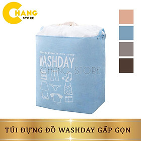 Túi đựng đồ, Túi đựng quần áo Washday gấp gọn siêu tiện lợi