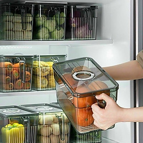 Mua Hộp  Đựng Thực Phẩm Tủ Lạnh Tươi Ngon Có Tay Cầm  Trong Suốt