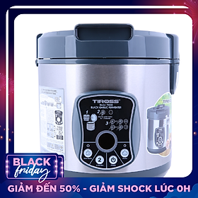 Máy Làm Tỏi Đen Tiross TS908 (6L) - Bạc - Hàng chính hãng
