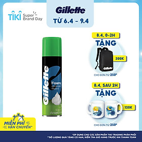 Bọt Cạo Râu Gillette Hương Chanh (175g)