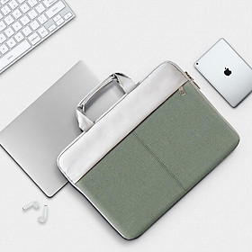 Chống Nước Laptop Túi Đựng Đeo Vai Túi Xách Cho 13 14 15 15.6 17 Inch Macbook Air Pro HP Huawei Asus dell Notebook Túi