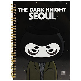 Sổ Lò Xo Design B5 - Kẻ Ngang - 80 Trang - Oxford D352B5-06 - The Dark Knight Seoul