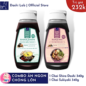 Combo Ăn ngon chóng lớn 2 chai 340g, 320g