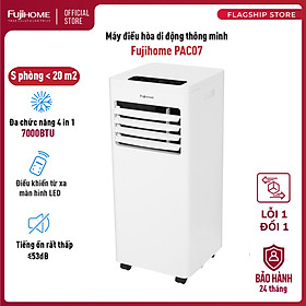 Máy lạnh di động Fujihome PAC07 ,7000 BTU sử dụng phòng 10-15m2