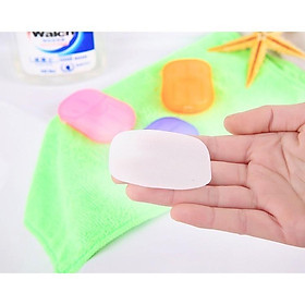 Mua Hộp Xà Phòng 20 Miếng Dùng 1 Lần Tiện Lợi