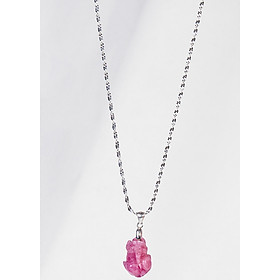 Dây Chuyền Bạc Mặt Tỳ Hưu Ruby Ngọc Quý Gemstones