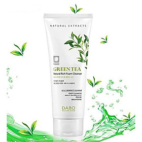 Combo sữa rửa mặt trà xanh thảo dược lành da kháng khuẩn DABO hàn quốc ( 180ml) MM kèm 1 kính mát