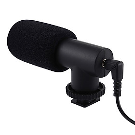 Mini Unidirectional Condenser Microphone K-song/Interview /Capacitor Recording Microphone 3.5mm Audio Interface