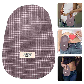 Bag Ostomy bao gồm túi bao gồm colostomy stoma bảo vệ hồi tràng cung cấp tiết kiệm niệu quản Color: Grey