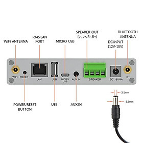 Mua Dàn Âm Thanh Amplifier AMP Wifi Bluetooth (Music Sever + DAC + Ampli) A30