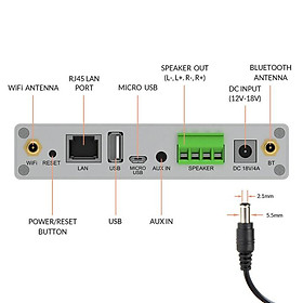 Dàn Âm Thanh Amplifier AMP Wifi Bluetooth Music Sever + DAC + Ampli A30