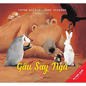 Sách Tranh Song Ngữ Gấu Khôn Lớn - Hòa Đồng - Gấu Say Ngủ