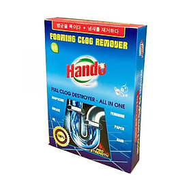 Hộp bột thông tắc cống xuất khẩu Hando 100Gr