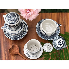 Mua Phin pha cà phê vẽ tay