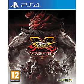 Mua Đĩa Game Ps4: Street Fighter 5 Arcade Edition - Hàng nhập khẩu