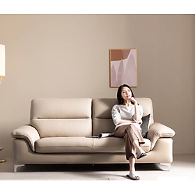 Sofa da băng phòng khách mẫu mới BMSF23 Juno Sofa KT 2m nhiều màu lựa chọn 