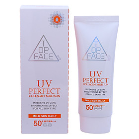 Kem Chống Nắng Arra Top Face UV Perfect Covering Mild Sun SPF50+ PA+++ (70ml)