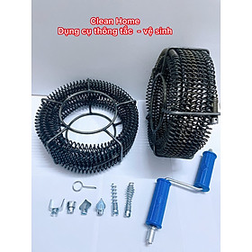 Mua Dây Thông Tắc Cống Lò Xo Phi 16 Dùng Tay Quay ( 21M )