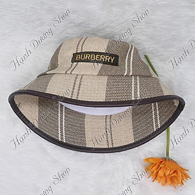 Mũ bucket nón tai bèo thêu chữ vải bố lụa cao cấp viền da thêu chữ có tem đẳng cấp phù hợp cả nam và nữ