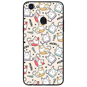Ốp lưng dành cho Oppo F1s - A83 - Oppo F5 ( F5 Youth ) - F7 mẫu Mèo Meow