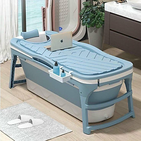 Mua Bồn tắm gấp gọn người lớn cao cấp - nhựa PP và TPE an toàn - bể bơi mini cho trẻ em - gọn gàng  đa năng  bền bỉ