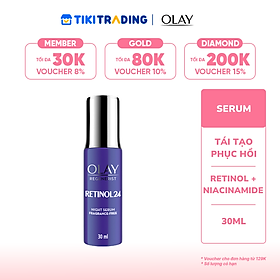 Tinh Chất Serum OLAY Retinol 24 Tái Tạo Da Chống Lão Hóa Toàn Diện 30ml