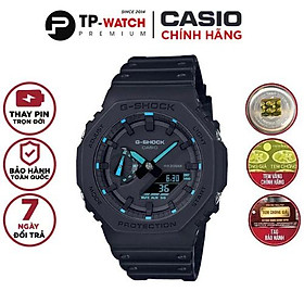 Hình ảnh Đồng Hồ Nam Dây Nhựa Casio G-Shock GA-2100-1A2DR Chính Hãng - GA-2100-1A2 Carbon Core