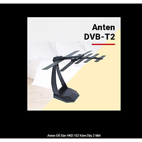 Mua Anten Để Bàn HKD 102 Kèm Dây 2 Mét hàng chính hãng