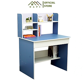 Mua Bàn Làm Việc Kèm Kệ Sách Cho Bé Chất Liệu Gỗ MDF Phủ Melamin An Toàn Chống Xước - GP135