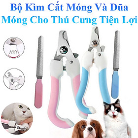 Bộ Kìm Cắt Móng Và Dũa Móng Cho Thú Cưng Tiện Lợi