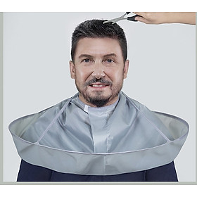 Áo choàng cắt tóc, không làm tóc dính lên người, chống thấm nước. Có thể gập gọn