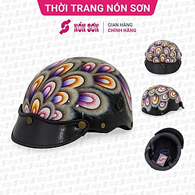 Mũ bảo hiểm lỗ thông gió phiên bản mới NÓN SƠN chính hãng SM-ĐN094