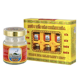 Hộp 6 Hũ Nước Yến Sào Sanest Có Đường (70ml / hũ)
