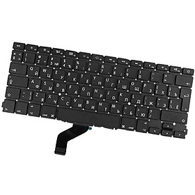 Keyboard For Apple MacBook Pro 13 Retina A1425 Russian Refill Gift Ideal Black Keyboard