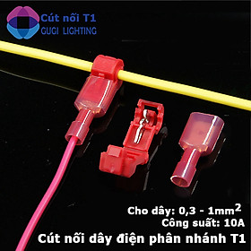 Mua Combo 50 cút nối dây điện phân nhánh chữ T