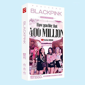 Hộp ảnh postcard Blackpink 1660 ảnh bộ ảnh có ảnh dán sticker lomo bưu thiếp