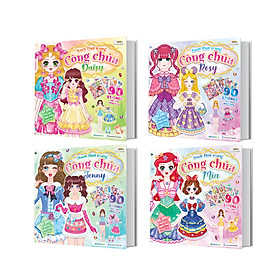 Combo Sách thời trang công chúa Daisy, Mia, Jenny, Rosy (4 Cuốn)